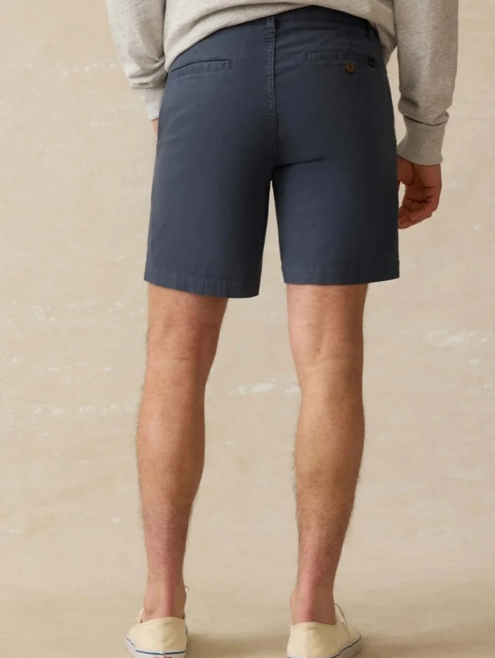 Faherty Essential Chino Short Navy Men's 32 8